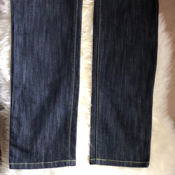 Gold Thread Stitch Dark wash jeans - Picture 5 of 5